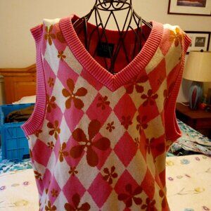 ALAB Small womans vest poly cotton add flare to your outfit